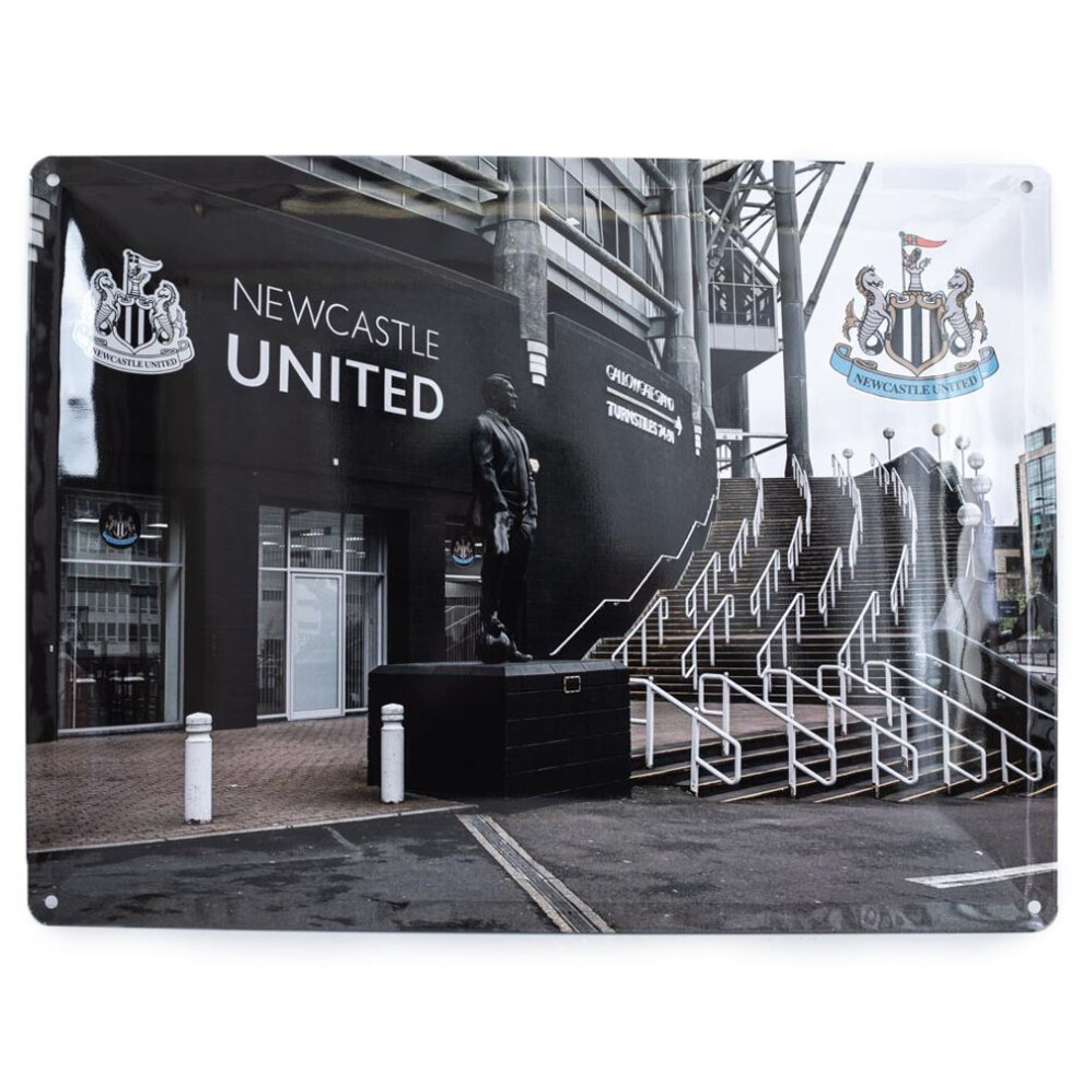Newcastle United Fc Sir Bobby Robson Large Sign