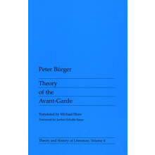 Theory of the AvantGarde by Peter Burger Paperback Book
