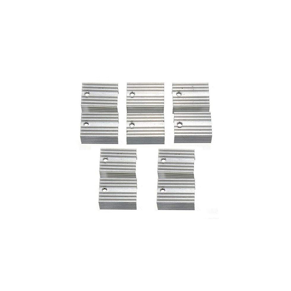 100Pcs Aluminum To220 Heat Sink For L780xcv Voltage Regulator Efficient Cooling 9070919990359