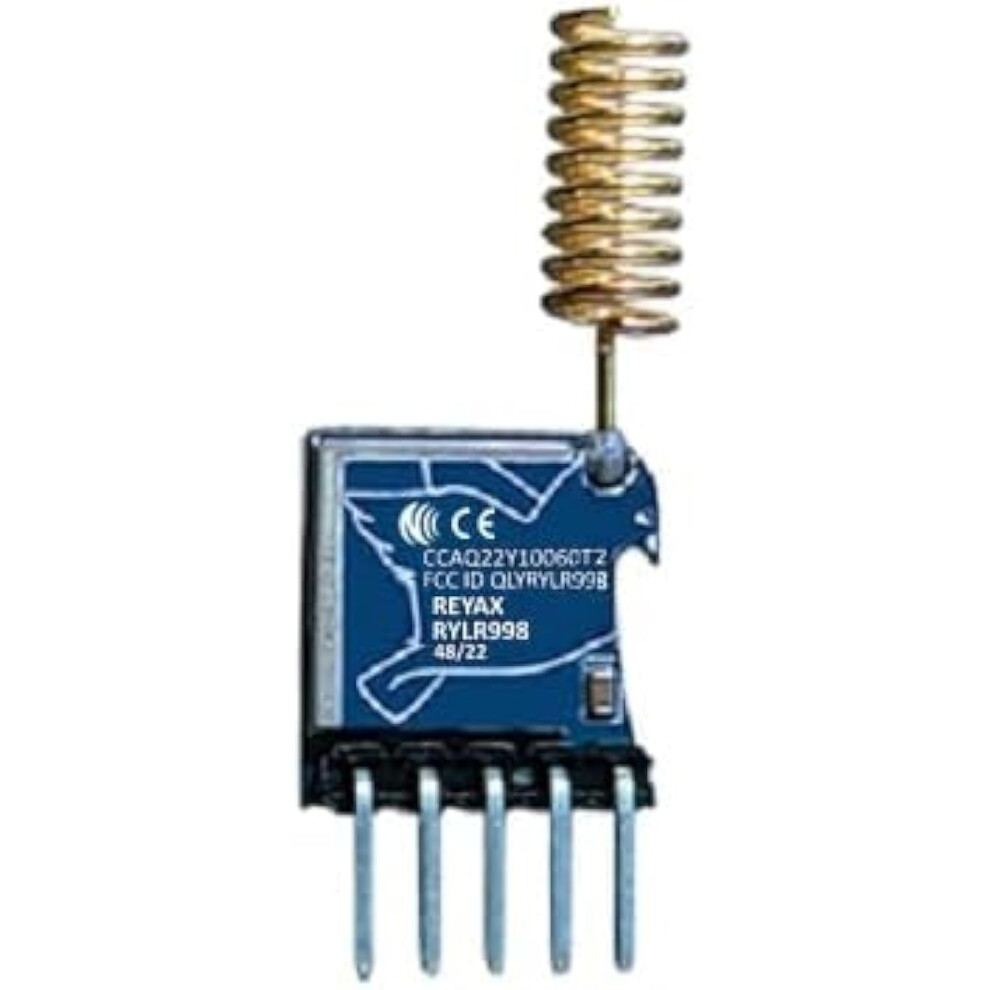 Rylr998 Lora Module 868/915Mhz Uart Interface Long Range Secure Wireless With Antenna Fcc Ce Ncc Certified 9044945414349
