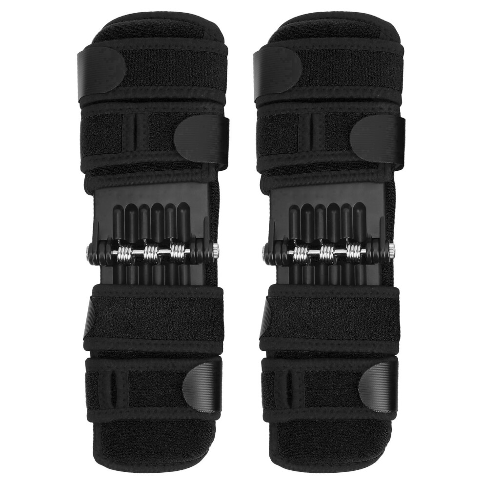 Knee Support Pads Pair Â Carbon Steel Spring, Neoprene, Heavy-Duty 4621392141353