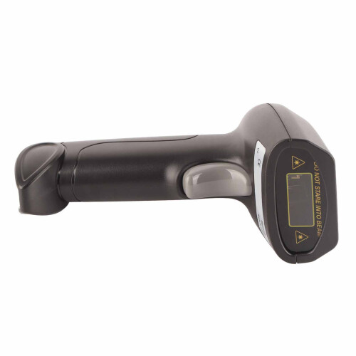 Voice Enabled Barcode Scanner OLED Screen 2.4GHz Wireless Big Memory Multiple Uses Comfort Grip Lightweight Design Compatible Across Platforms 2
