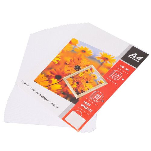 Efficient Glossy Photo Paper Durable Paper Water Resistant High Quality Automatic Levelling A4 Format Quick Drying