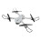 Foldable4K Aerial Drone With Obstacle Avoidance - Intelligent Altitude Hold Flight Path Function Six Axis Gyro Stable Durable Structure Wide 3