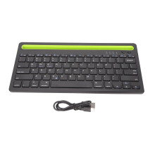Multi Device Support Wireless Keyboard Bluetooth Connection Universal Compatibility Compact Design Silent Keys Remote Control Switch Long Range RF