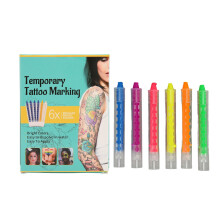 Adjustable Tattoo Pen With Zoom Effect Function, Handheld Portable Design For Detailed Sketching On Skin, Soft Rubber Pad For Comfort And Protective