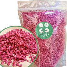 Freeze Dried Raspberry Pieces | XL 300g Pure Premium Dried Raspberries | Real Food Fruit Bits Instead of Raspberry Flavouring or Frozen Berry Powder |