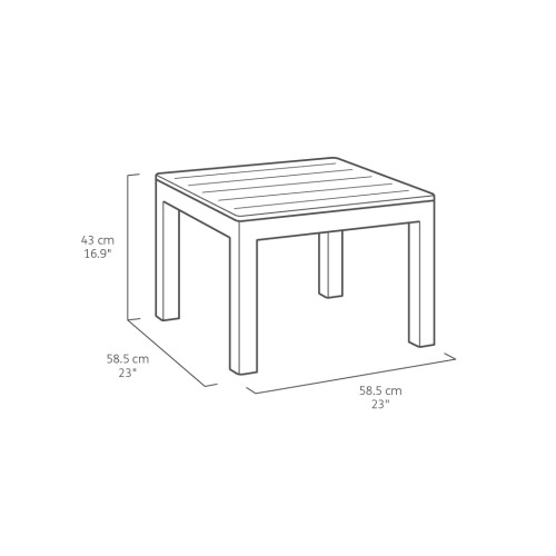Keter Rosalie 5 Seater Corner Set 1