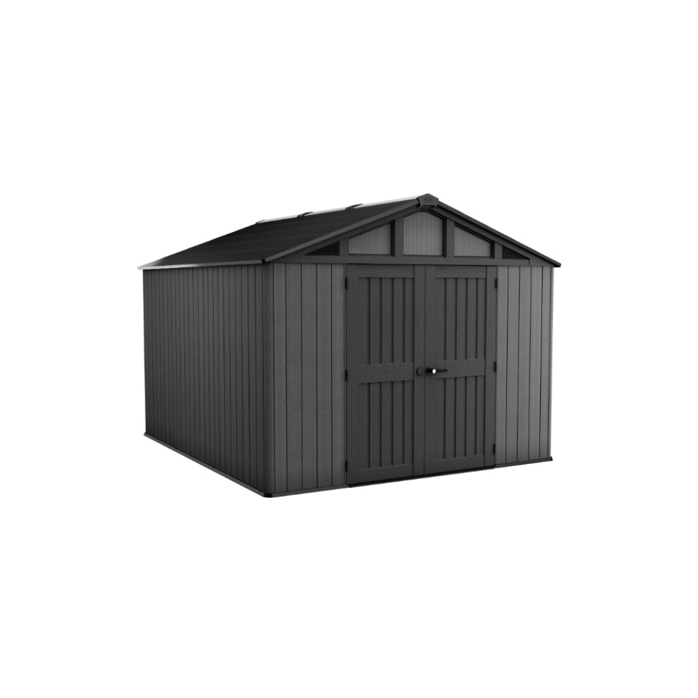 New Keter Stronghold 10X11.5 Shed - Grey 262148