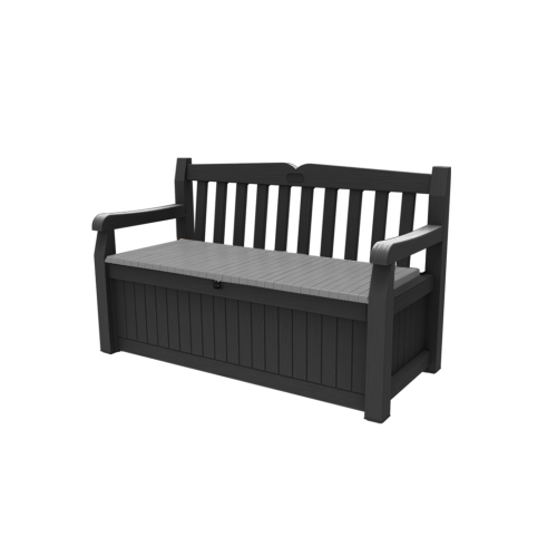 Keter Eden 265L Storage Bench - Dark Grey 1