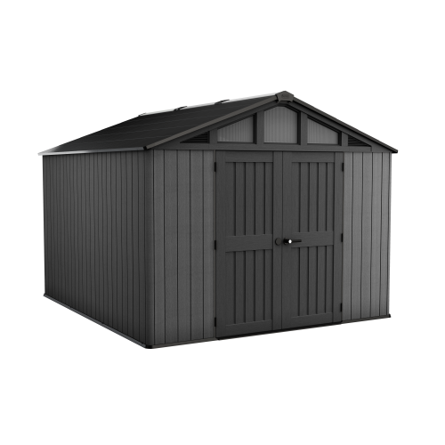 Keter Stronghold 10x8 Shed - Grey 1