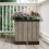Keter Signature Square Planter - Ashwood Brown 5