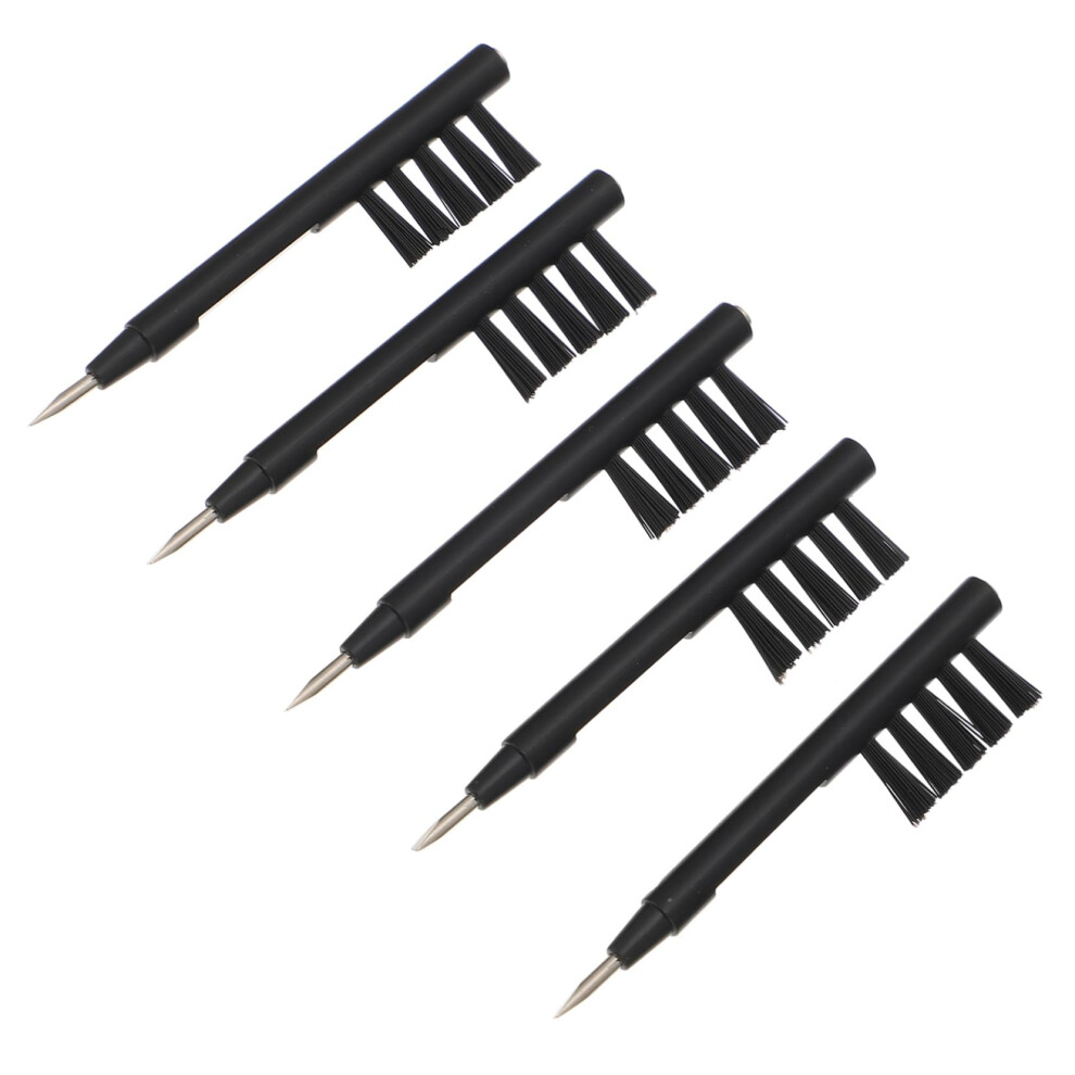 Hearing Aid Cleaning Brush with Gentle Nylon Bristles for Earbuds and Hearing Amplifier Maintenance