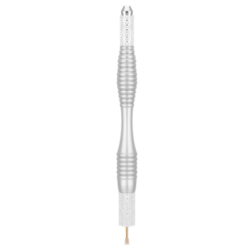 Adjustable Microblading Pen with Secure Locking Mechanism, Durable Non Toxic Metal Handle for Gentle Efficient Eyebrow Lip Procedures