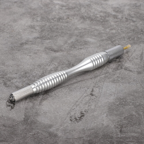 Adjustable Microblading Pen with Secure Locking Mechanism, Durable Non Toxic Metal Handle for Gentle Efficient Eyebrow Lip Procedures 2