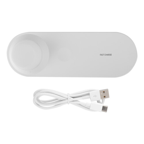 Σύγχρονος ασύρματος φορτιστής Glow, βάση MagSafe με νυχτερινό φως, βάση σιλικόνης Premium