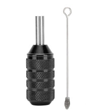 Tattoo Machine Grips With Knurled Handle, Disposable Tattoo Tubes For Cartridge Needles Press On Nails High Quality Material Compatible With Standard