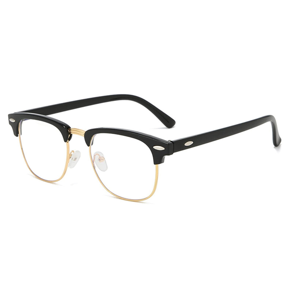 Blue/Light/Gold Blocking Computer Glasses Frame Anti Eye Fatigue Uv Glare Reduction For Men And Women