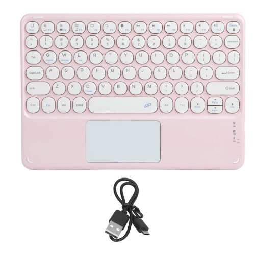 Φορητό επαναφορτιζόμενο πληκτρολόγιο Bluetooth με touchpad εξαιρετικά λεπτό ασύρματο