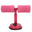 Compact Sit Up Device Dual Pole Abdominal Trainer Non Slip Stable Ergonomic Design Wide Application Space Saving Pink 2
