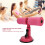Compact Sit Up Device Dual Pole Abdominal Trainer Non Slip Stable Ergonomic Design Wide Application Space Saving Pink 8