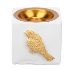 Beautiful Artwork Resin Incense Holder With Unique Shape For Aromatherapy Home Ambiance Stress Relief Peace Modern Design Wide Application
