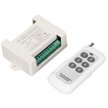 Smart trådløs fjernkontrollbryter 12V 24V RF-relémodul stabilt signal lang rekkevidde høy mottaksfølsomhet enkel programmering