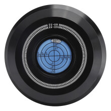 Vinyl Record Stabilizer Clamp, Vibration Reduction and Rotational Stability for Turntable with Durable Aluminum Build, Precision Leveling Tool for