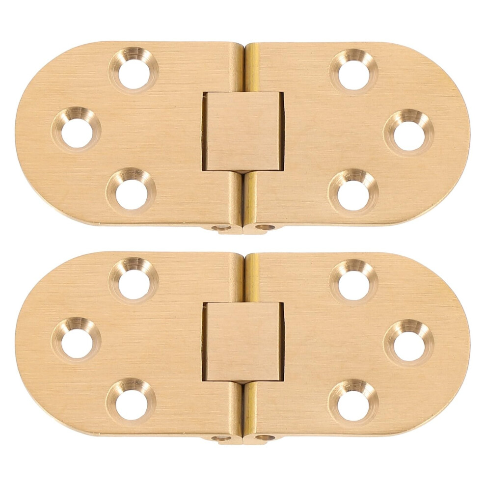 Solid Brass Folding Hinges For Cabinet Doors Spacesaving Rustresistant Hardware For Furniture 9174973516064