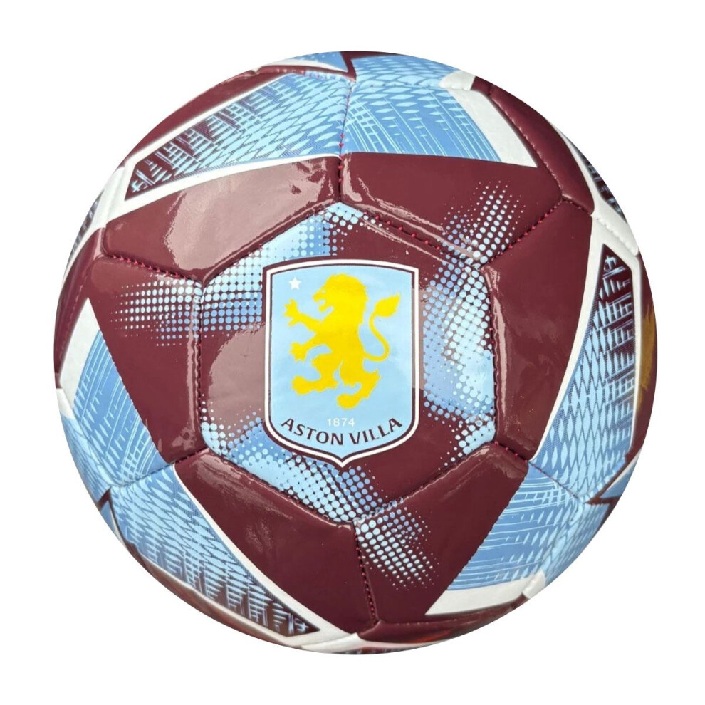 Aston Villa Fc Spiral Size 3 Football