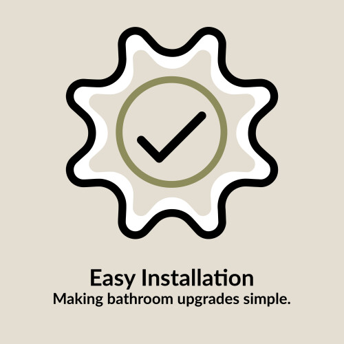 Balterley 700mm Bath MDF End Panel & Plinth - Dark Grey 2