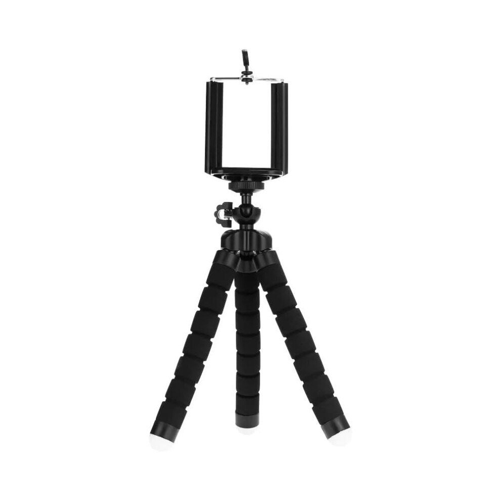 Phone Tripod With Flexible Wraparound Legs, Universal Octopus Stand For Smartphone And Camera, Black 9455672872522