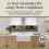 Balterley Traditional Rectangular Single Bowl Fireclay Butler Kitchen Sink - Tap Ledge 5
