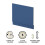 Balterley 750mm Straight Reversible Bath End Panel & Plinth - Satin Blue 3