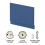 Balterley 800mm Straight Reversible Bath End Panel & Plinth - Satin Blue 2