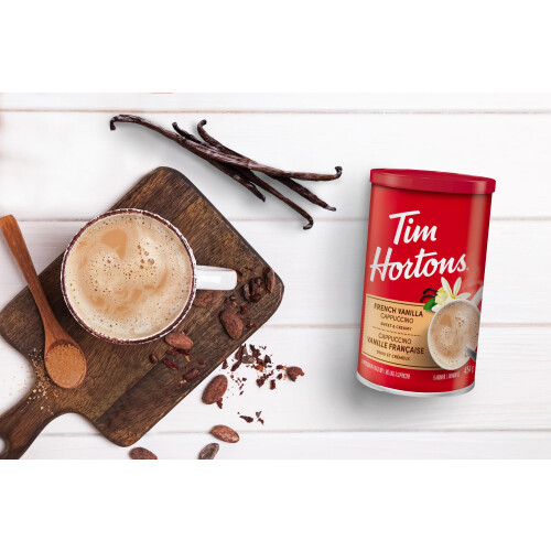 Tim Horton's Hot Cappuccino - French Vanilla 2