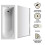 Balterley Round Single Ended 1700x700 Bath Set - Leg Set & Chrome Screen 5