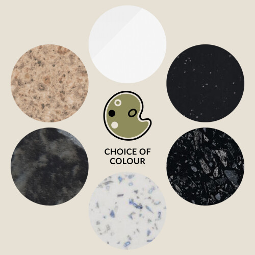 Balterley White Gloss MFC Laminate Kitchen Worktop, W 2000mm x L 28mm x D 365mm, White 1