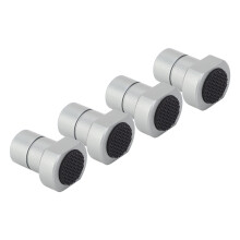 4 piezas de pernos de banco de aluminio de 20 mm con almohadilla antideslizante para un agarre seguro en mesas MFT