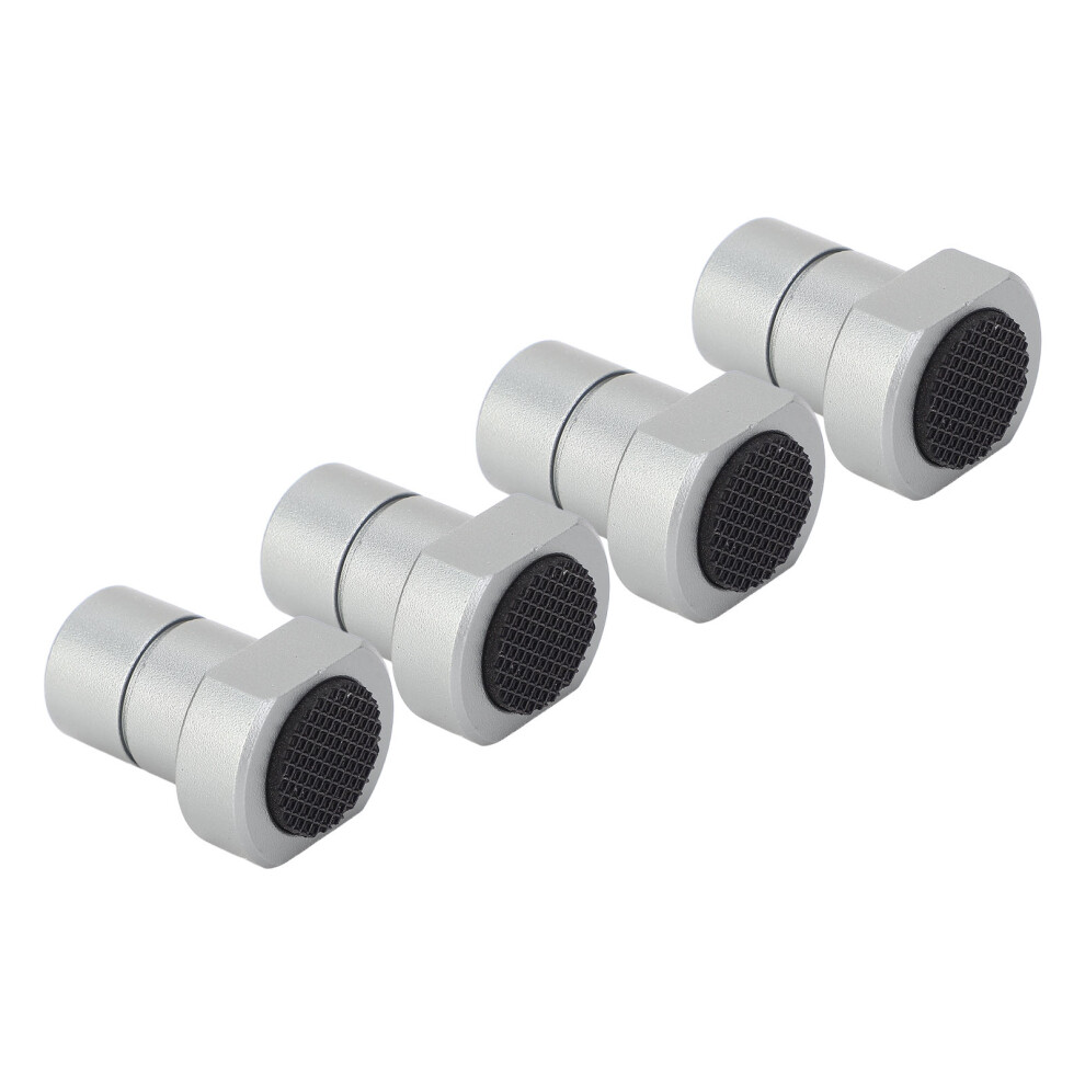 Aluminium Alloy 20Mm Workbench Dog Stops 4Pcs With Non Slip Pads For Mft Tables 4991384692393