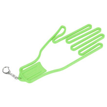 Golf Glove Holder, Golf Glove Holder Rack Gloves with Stainless Steel Chain Buckle (Green)