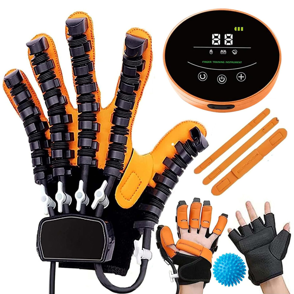 Robotic Hand Rehabilitation Glove XXL Left Hand for Stroke Recovery with Adjustable Speed and Strength