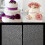 6 Pack Cake Embossing Mats with Multiple Floral Patterns, Nonstick Fondant Texture Sheets 7x10 3