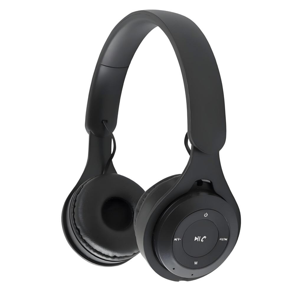 Noise Cancelling Wireless Bluetooth Headphones With Mic, Hybrid Anc, Deep Bass, Transparent Mode, Black 9053599200901