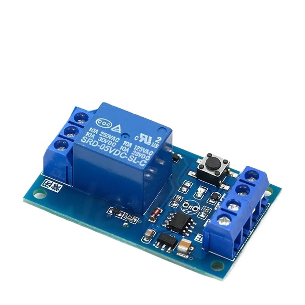 Bistable Relay Module 24V Selflocking Relay Switch For Car Onekey Start Stop, Durable Control 9053599200963