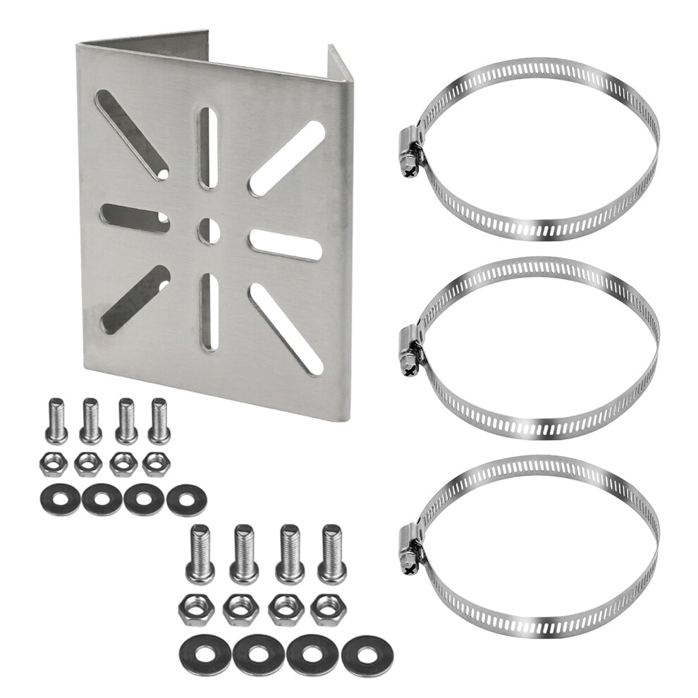 Outdoor Stainless Steel Security Camera Mount, Weatherproof Cctv Camera Bracket For Pole Or Wall 9070919965036