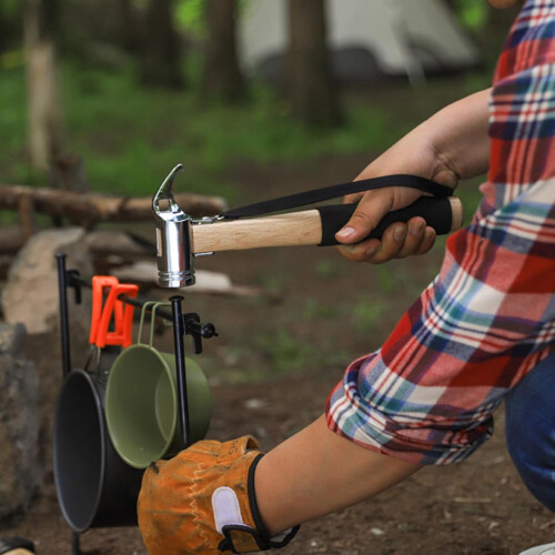 Multifunctional Camping Hammer Tent Stake Puller Remover Outdoor Camping Hammer Camping Tools Tent Peg Puller 1