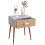 Wooden side table bedside table Singol L 1