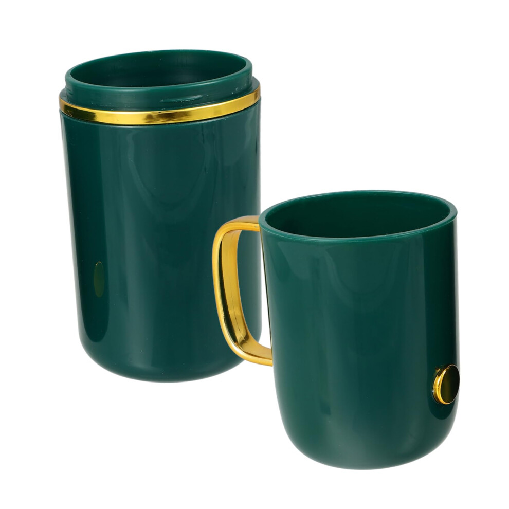 Portable Toothbrush Holder Cup with Hygienic Brush Protection for Travel and Home Storage