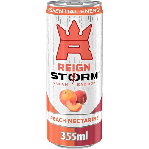 Reign Can Peach 355 ml (Pack of 12) 1